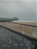 Bournemouth Pier on a wet and windy day!