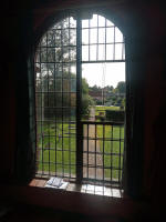The reinstated view from Grundisburgh's ringing chamber through the new window.