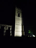 Ufford church at the end of my day being a poll clerk.