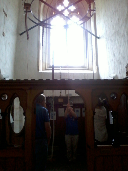 Ringing at Carleton Rode on the Holesley Outing.