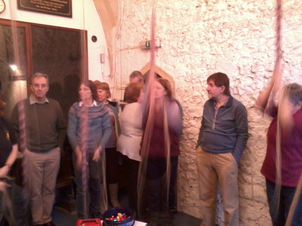 Ringing at Hollesley at South-East District Practice.