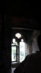 Window in Mary Tavy ringing chamber.