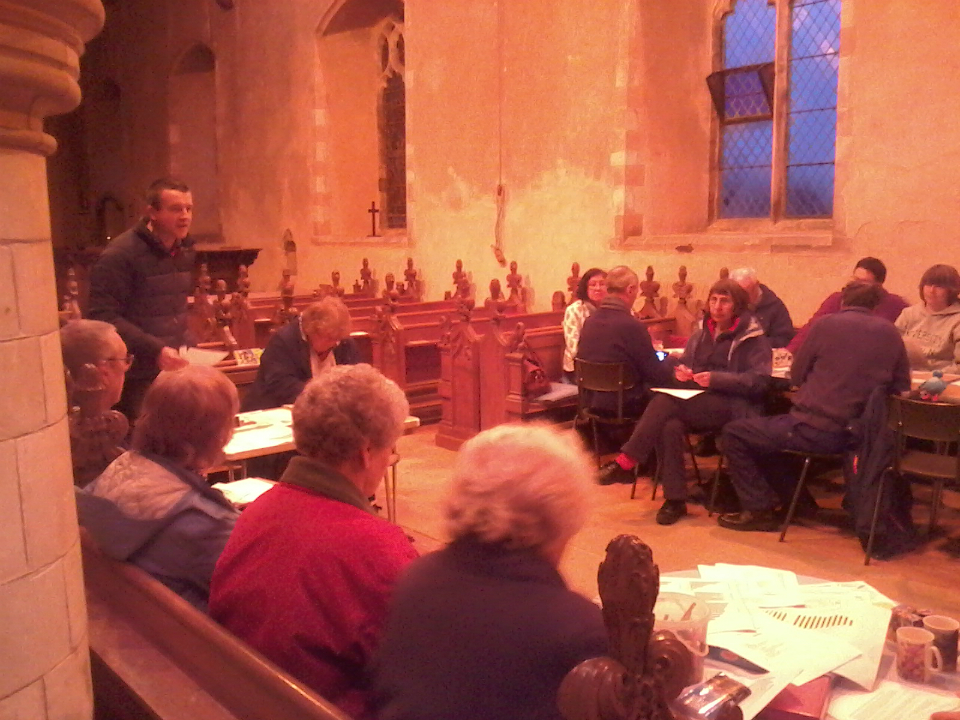  Ralph addresses the South-East District Quarterly Meeting at Hollesley.