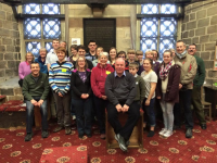 Young Ringers at The Norman Tower for their Twelve-Bell Workshop.