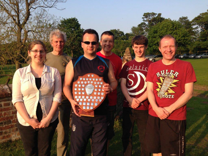 Winning SMLT team with The Mitson Shield.