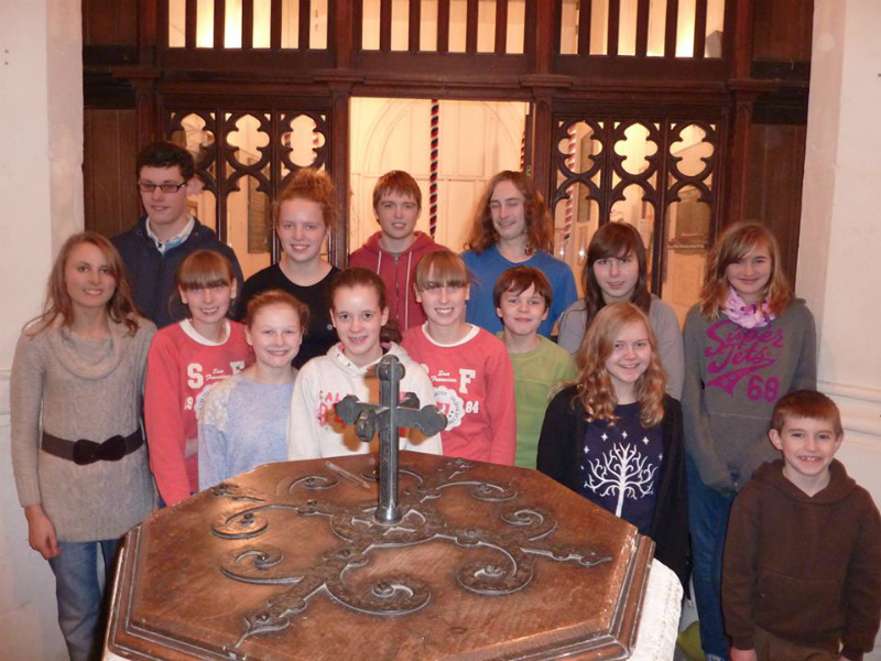 Young Ringers at Otley.