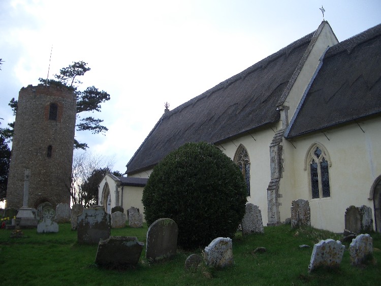 Photo of St Andrew church, Bramfield