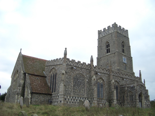 Photo of St Mary church, Kersey