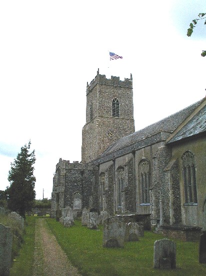 Photo of St John the Baptist church, Metfield