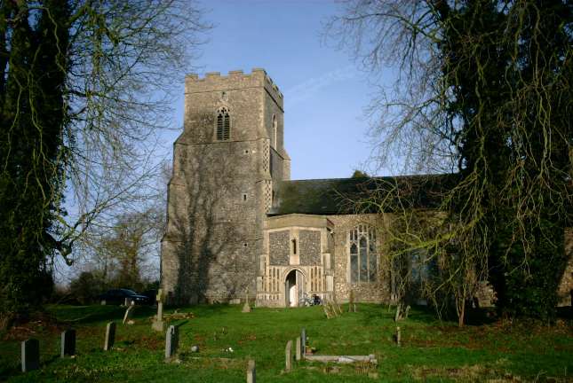 Photo of St Andrew church, Wickham Skeith