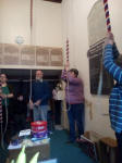 Ringing at Bredfield on the Pettistree QP Day.