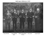 Bildeston handbell ringers in 1920 (by kind permission of Katharine Salter).