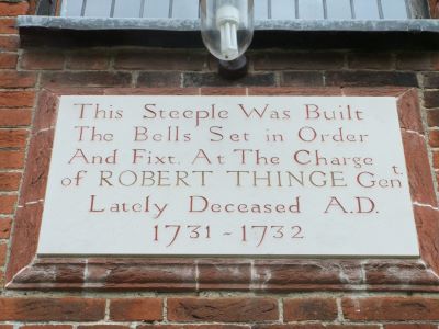 Tower Plaque.