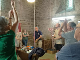 Ringing at Dilwyn.