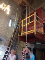 Ringing at Clungunford.