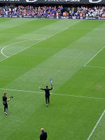 A Norwich Surprise being introduced before today's match.
