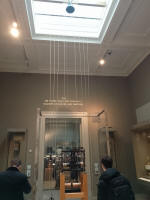 Clock mechanism with a bell in The British Museum.