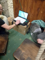 Studying Hawkear at Ipswich Minster.