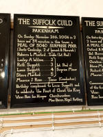 Pealboard at Pakenham from Becky's first peal.