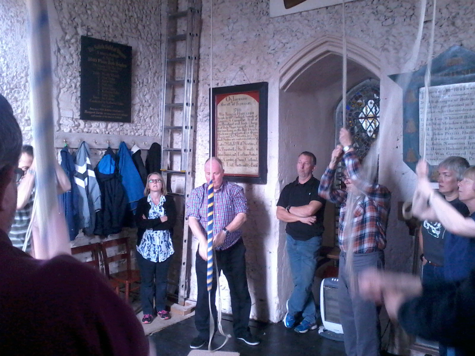 Ringing at Hadleigh.