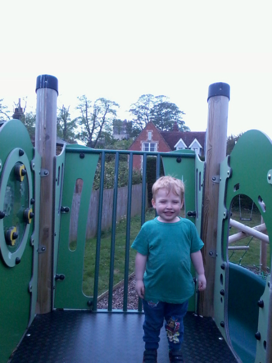 Fun at the playground at Bredfield