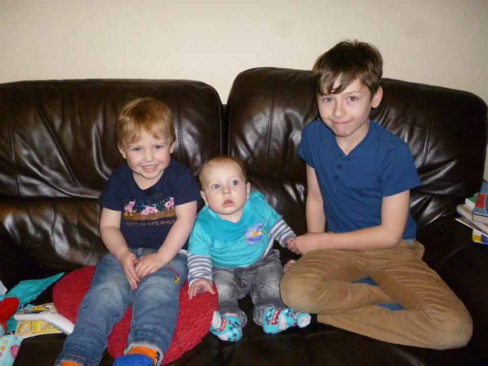 Tenor of ringers the future? Alfie, Joshua and Mason.