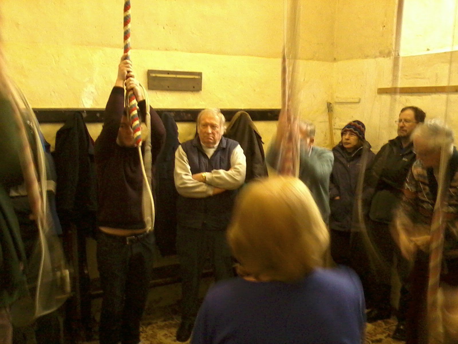 Ringing at Easton.