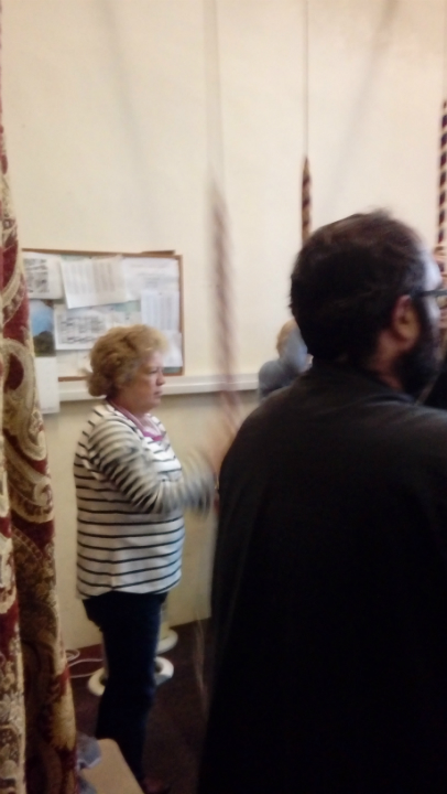 Glenys Fear ringing at Fobbing.