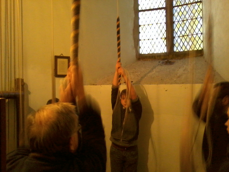 Ringing at Hasketon for the 2014 South-East District ADM.