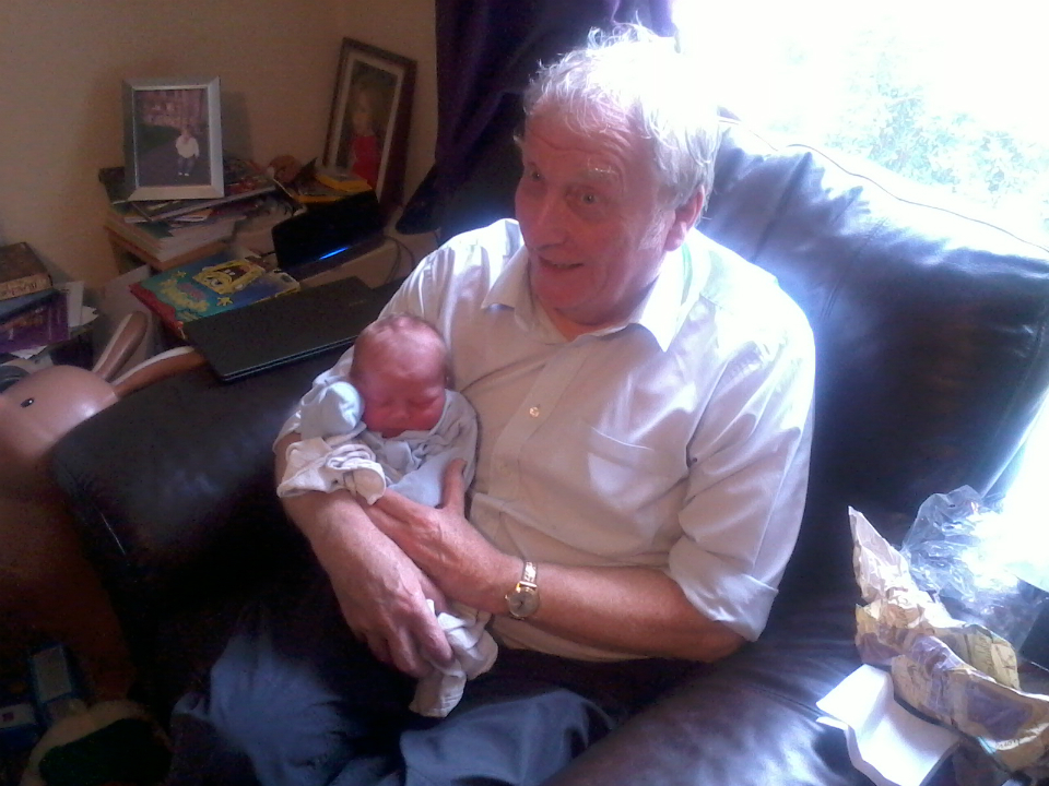 Joshua & his Grandad.