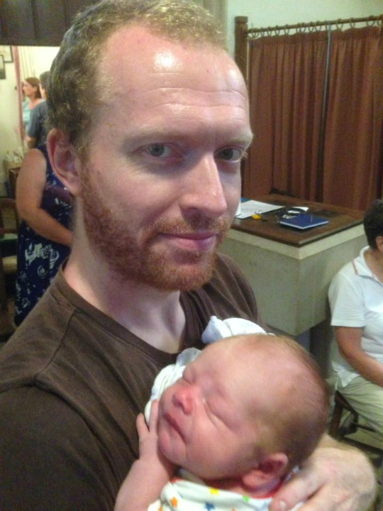 Joshua and me at Pettistree practice.