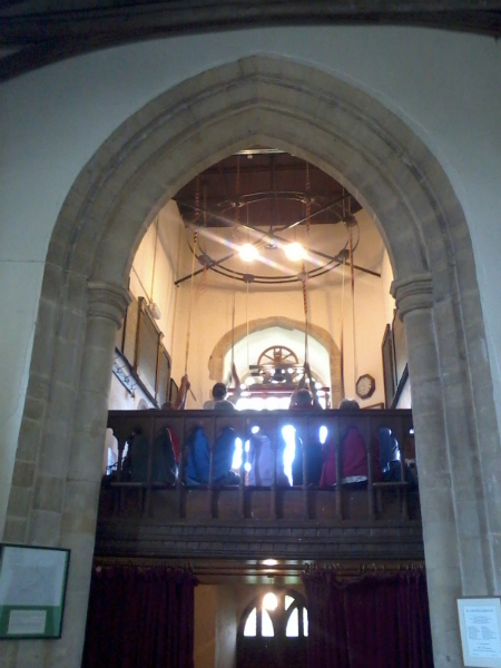 Ringing at Kenninghall on the Hollesley Outing.