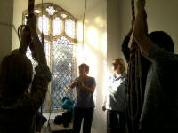 Ringing at Little Glemham for the Guild Social.