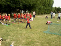 Mason at his busy sports day!