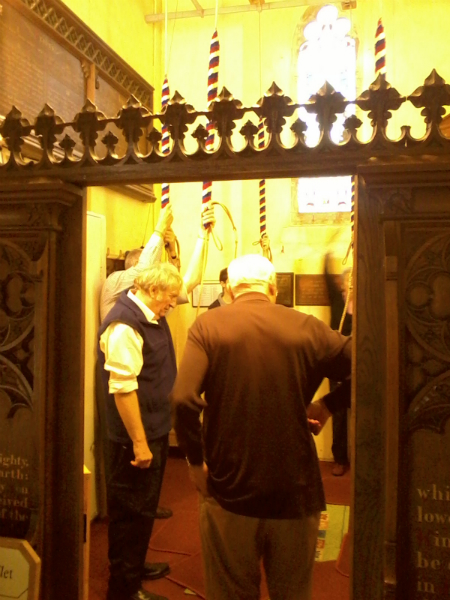 Ringing on the South-East District Outing at Mulbarton.