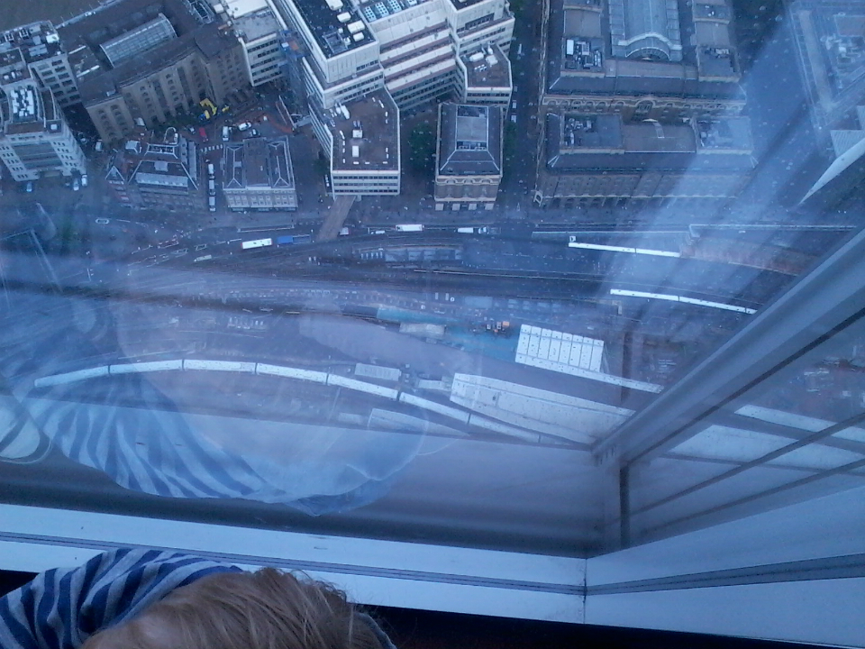 We were a long way up!