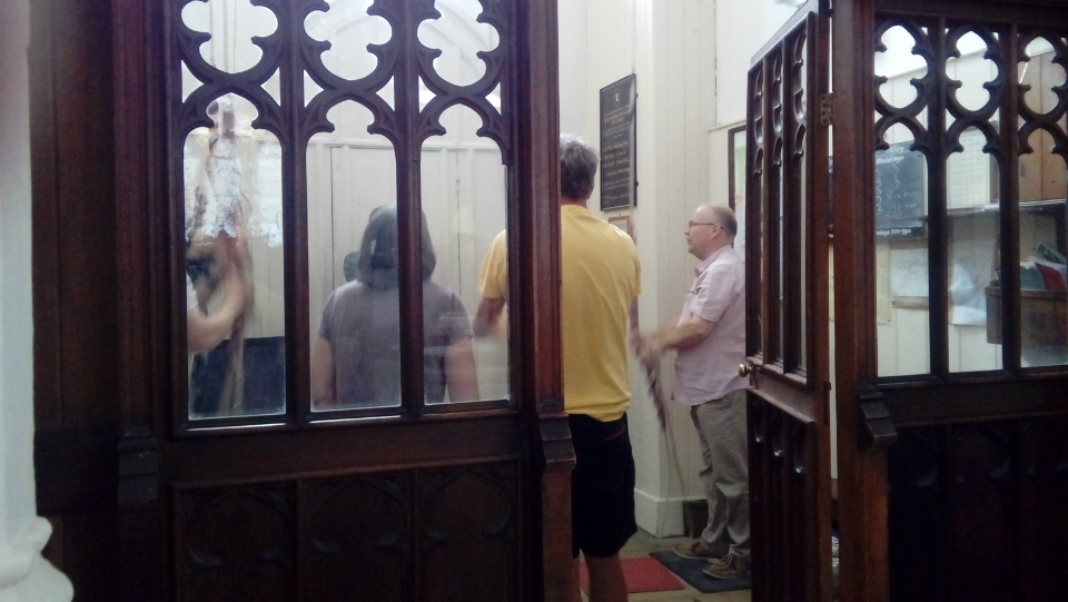 Ringing at Otley for the South-East District Practice, complete with tea and cake!