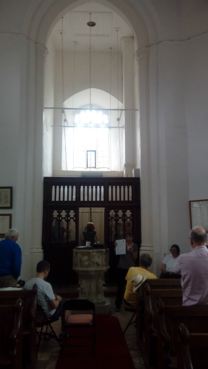 Ringing at Otley for the South-East District Practice, complete with tea and cake!