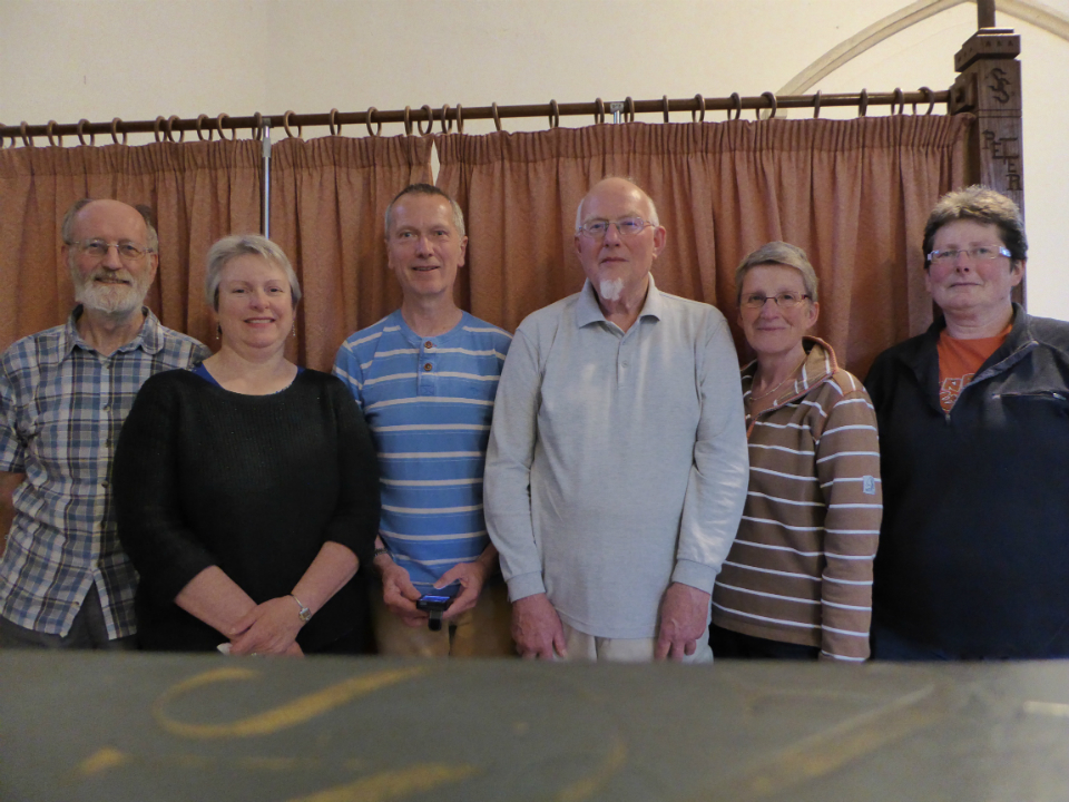 The band that rang in Mike Whitaker's birthday quarter.