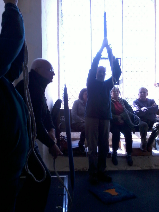 Ringing at Buxhall.