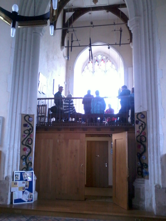 Ringing at Buxhall.