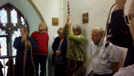 Ringing at Mendham on the Pettistree Outing.