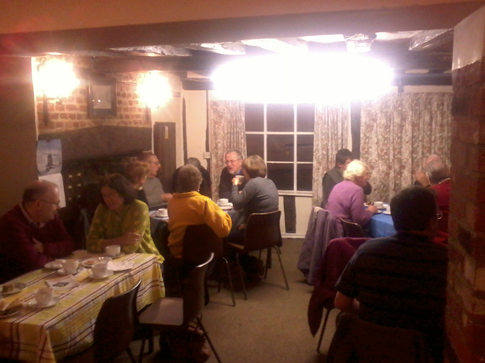 Part of the gathering for the South-East District ADM at Debenham.