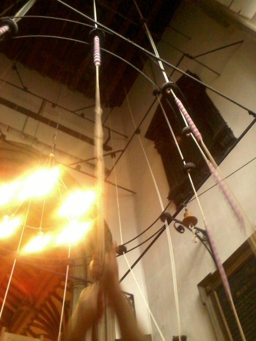 The daunting draught at St Peter Mancroft in Norwich.