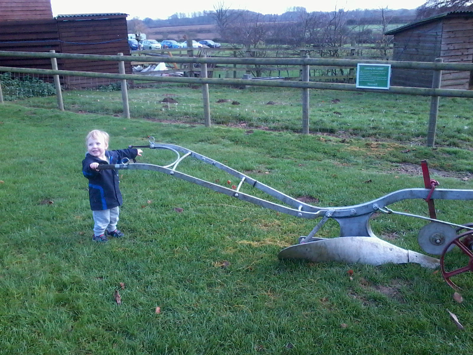 Fun at Sacrewell Farm.