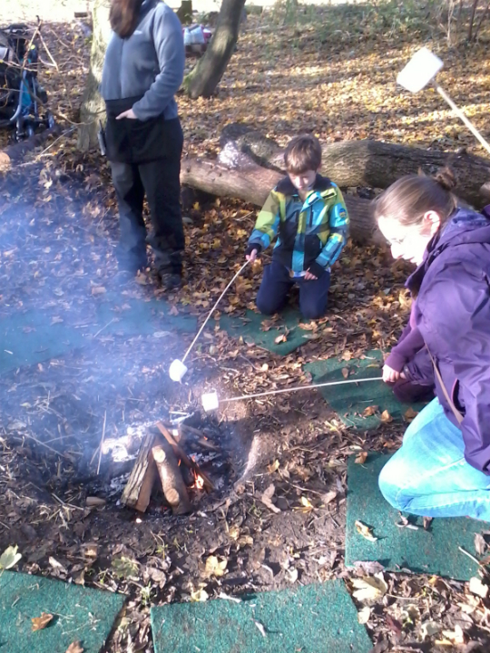 Fun at Sacrewell Farm.