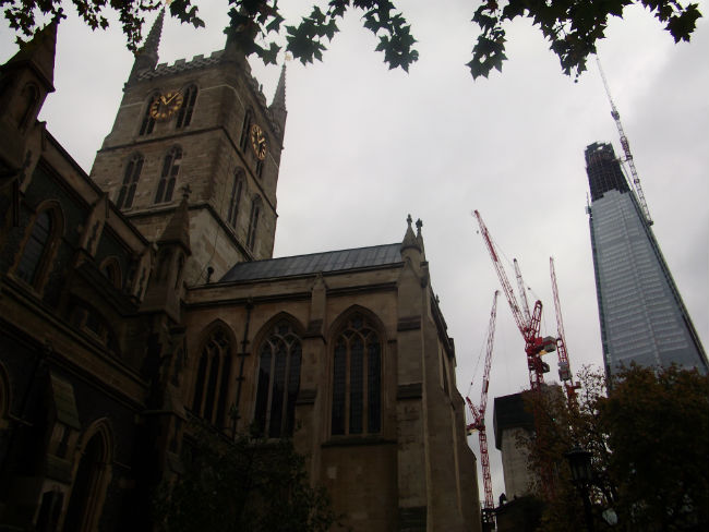 Southwark Cathedral.