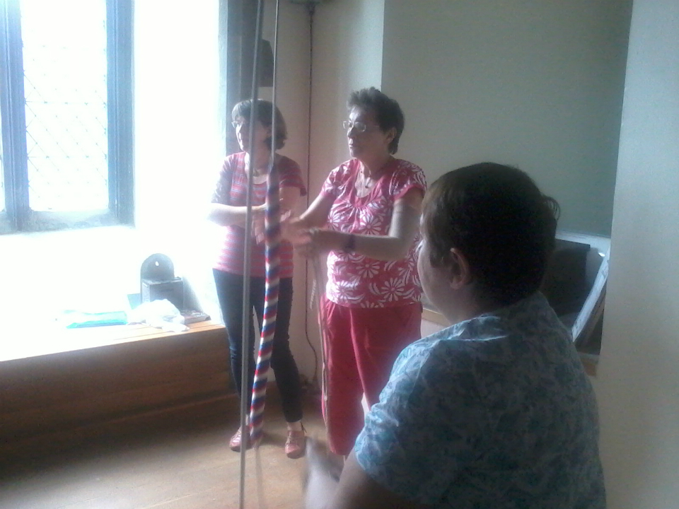 Ringing at St Lawrence for George and Diana Pipe's Diamond Wedding Anniversary.