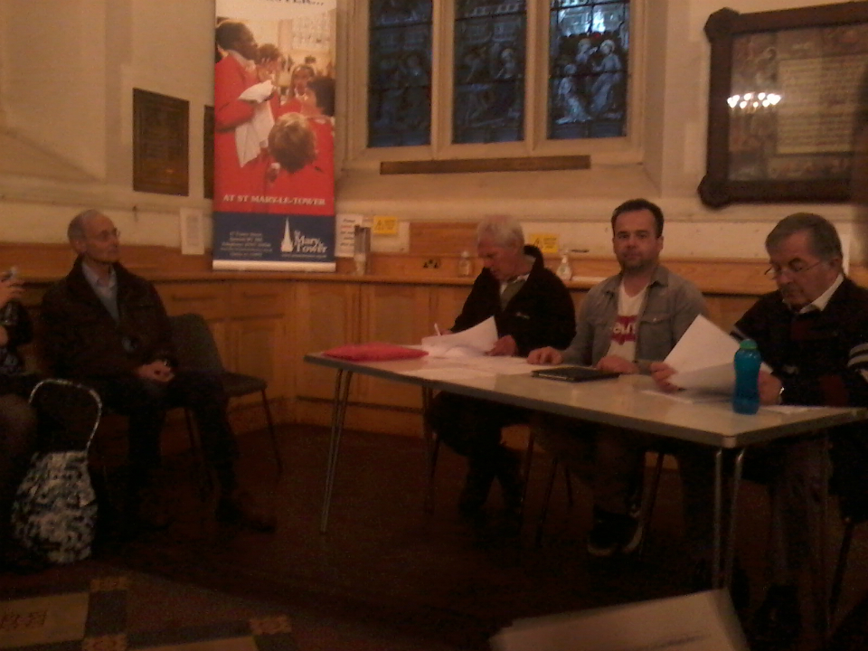 St Mary-le-Tower AGM.