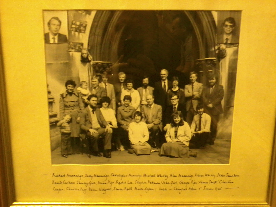 St Mary-le-Tower Band, 1980s.
